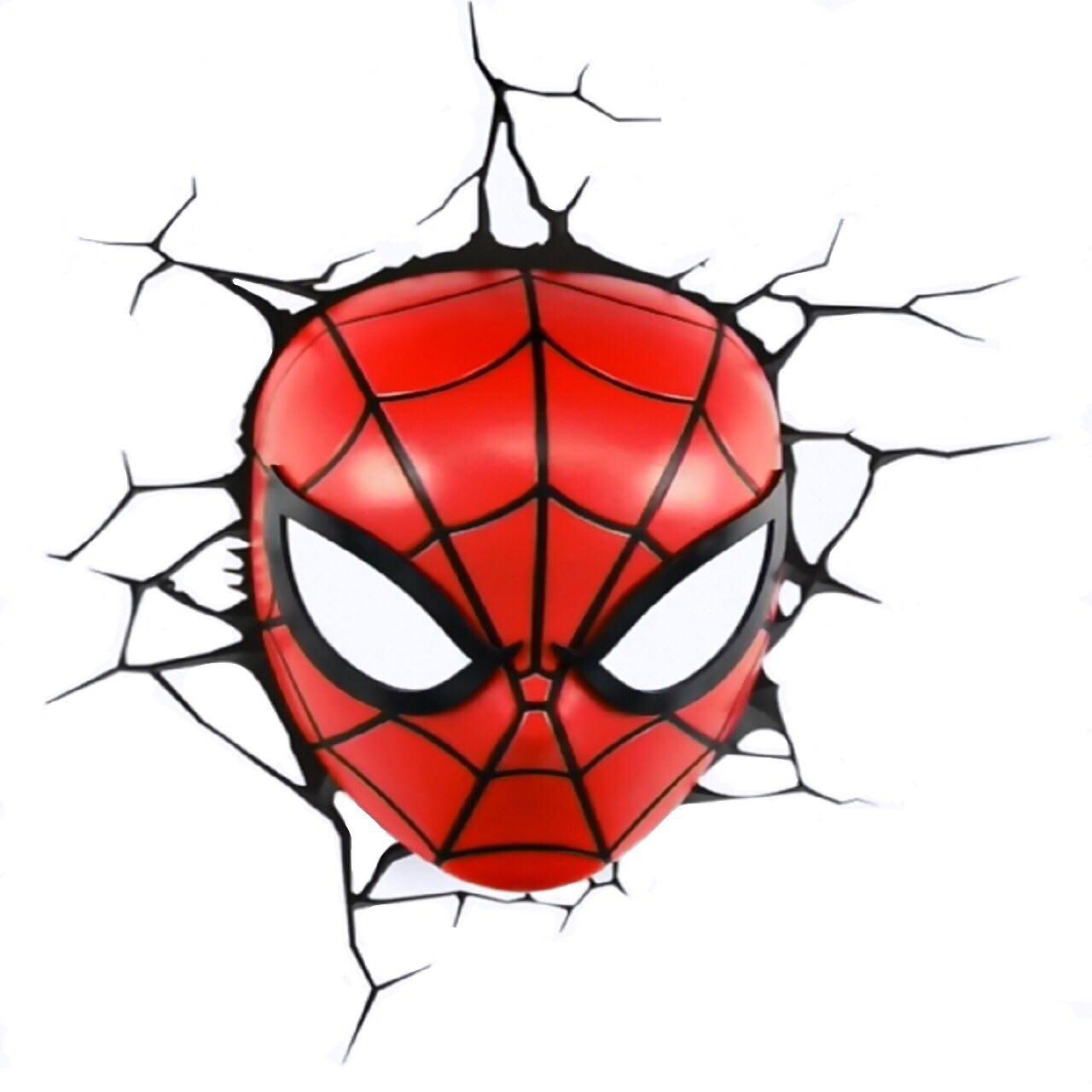 چراغ دیواری تری دی لایت اف ایکس مدل Spider Man