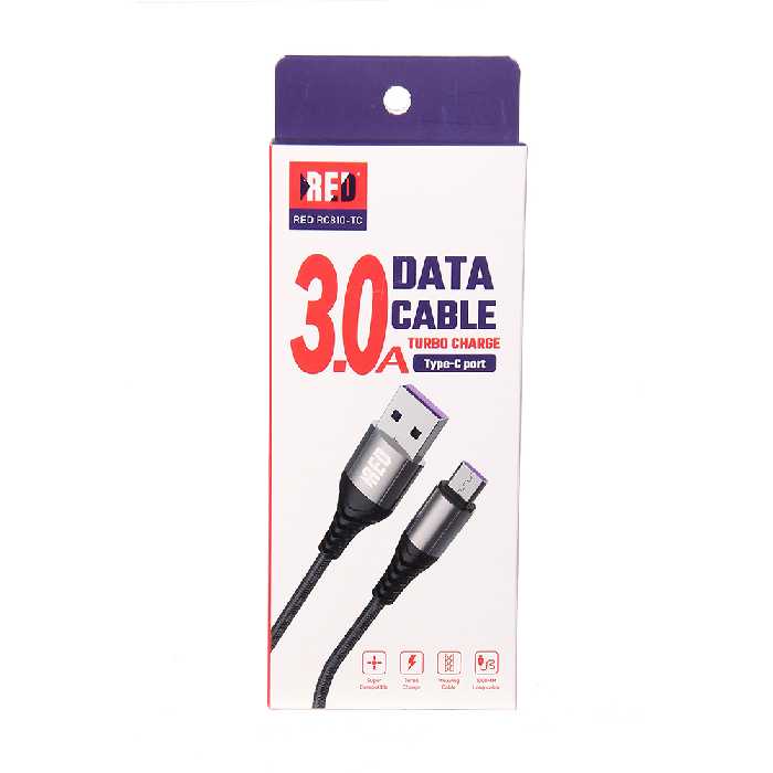 کابل تبدیل USB به MICROUSB  رد مدل RC-810-Vطول 1 متر