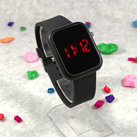 ساعت ال ای دی LED مشکی