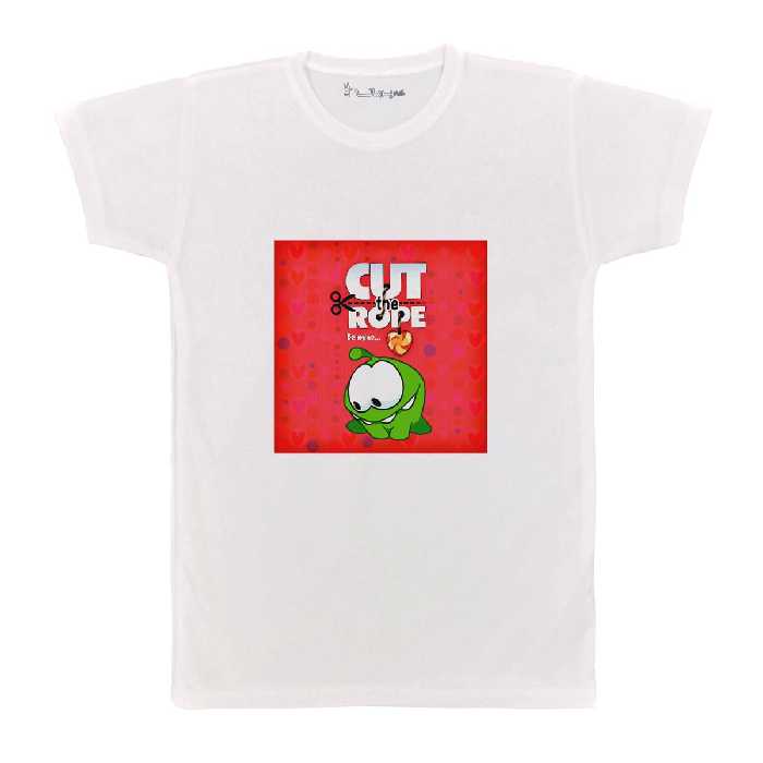 تی شرت بچگانه پرمانه طرح om nom کد pmt.2646