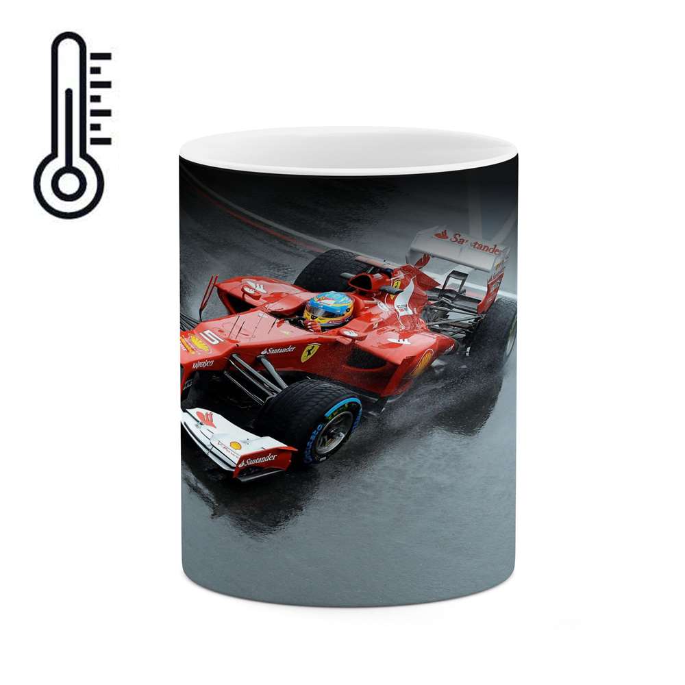 ماگ حرارتی کاکتی طرح ماشین مدل mgh15934