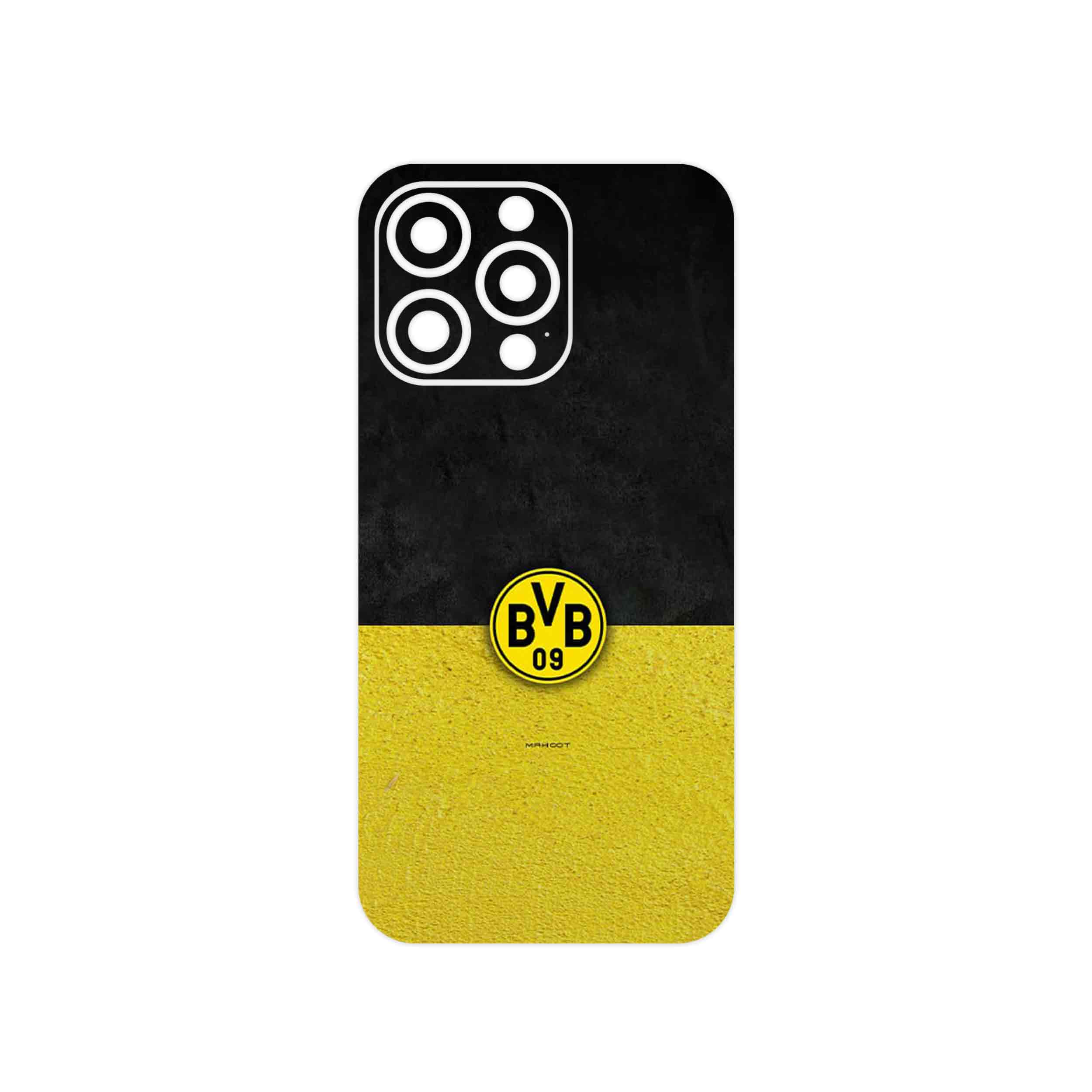 برچسب پوششی ماهوت مدل Borussia Dortmund FC مناسب برای گوشی موبایل اپل iphone 13 Pro