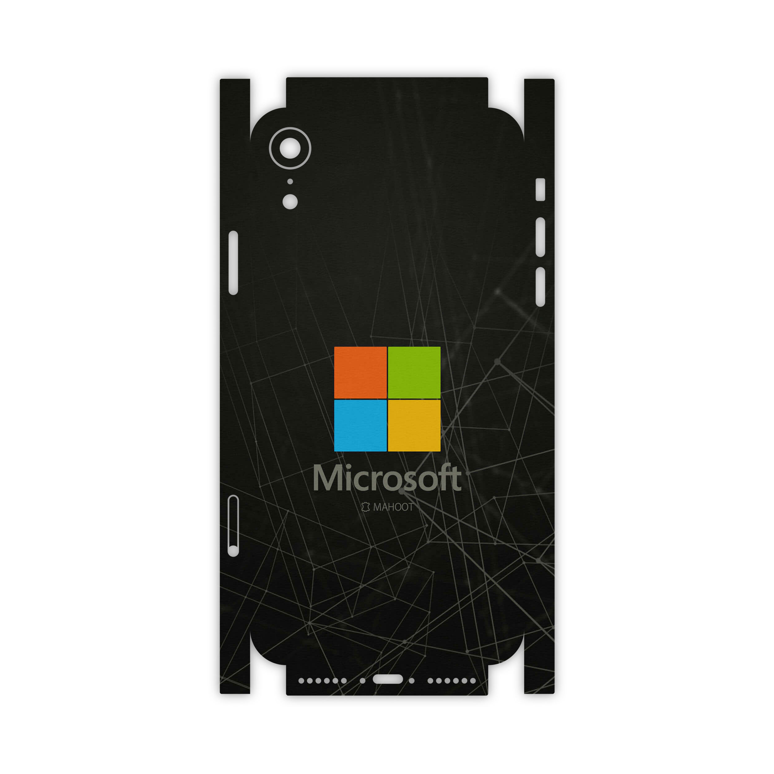 برچسب پوششی ماهوت مدل Mcrsft-FullSkin مناسب برای گوشی موبایل اپل iPhone Xr
