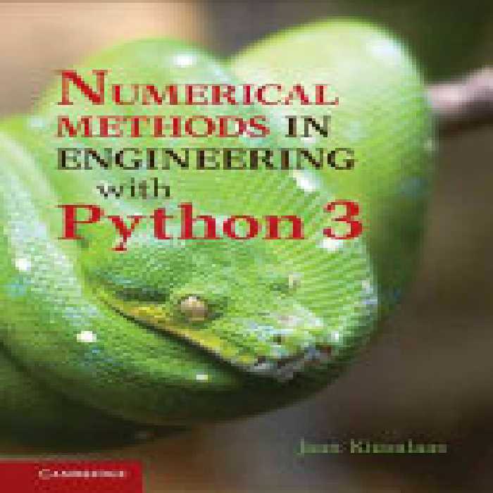 خرید و دانلود نسخه کامل کتاب Numerical Methods in Engineering with Python 3