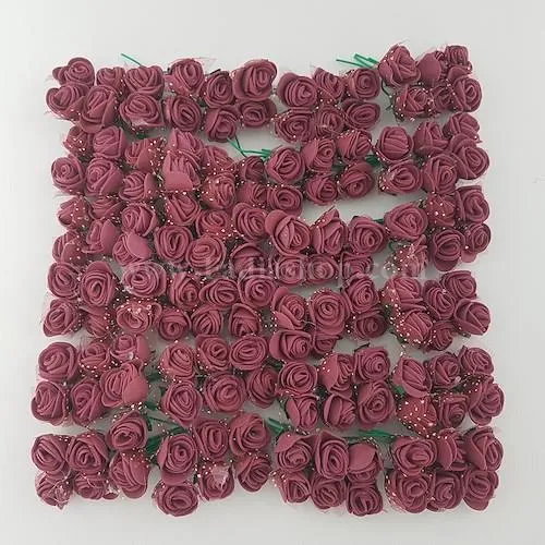 گل فومی متوسط زرشکی