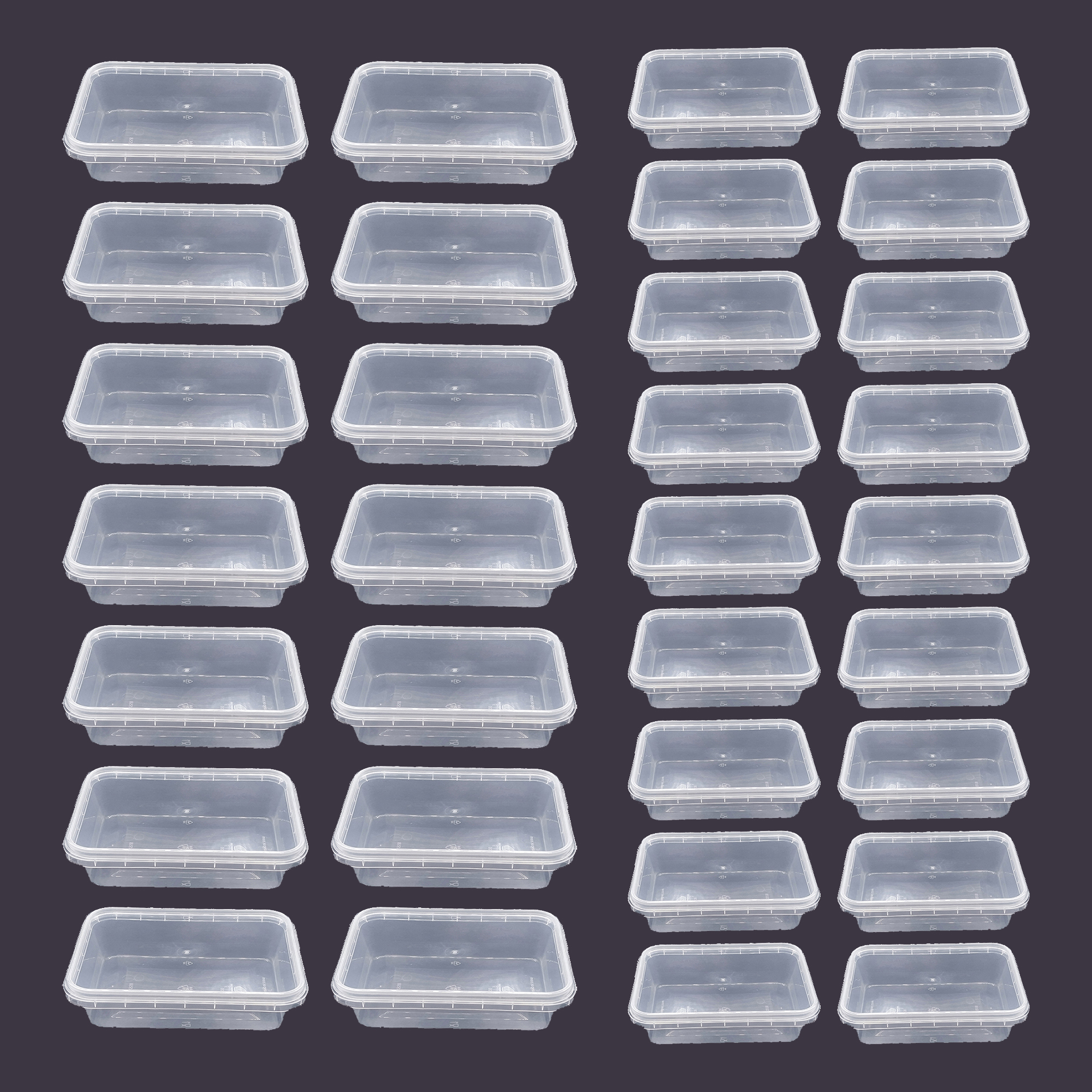 ظرف نگهدارنده مدل فریزری کد 400cc-700cc بسته 32 عددی