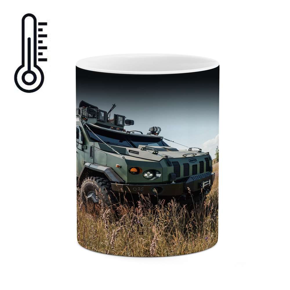 ماگ حرارتی کاکتی طرح ماشین مدل mgh17689