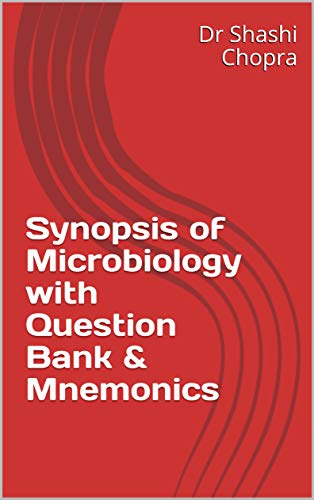 خرید و دانلود نسخه کامل کتاب Synopsis of Microbiology with Question Bank &amp; Mnemonics[2019] -   pdf