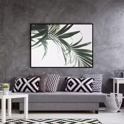 تابلو روما دیزاین طرح برگ نخل سوزنی مدل A118d