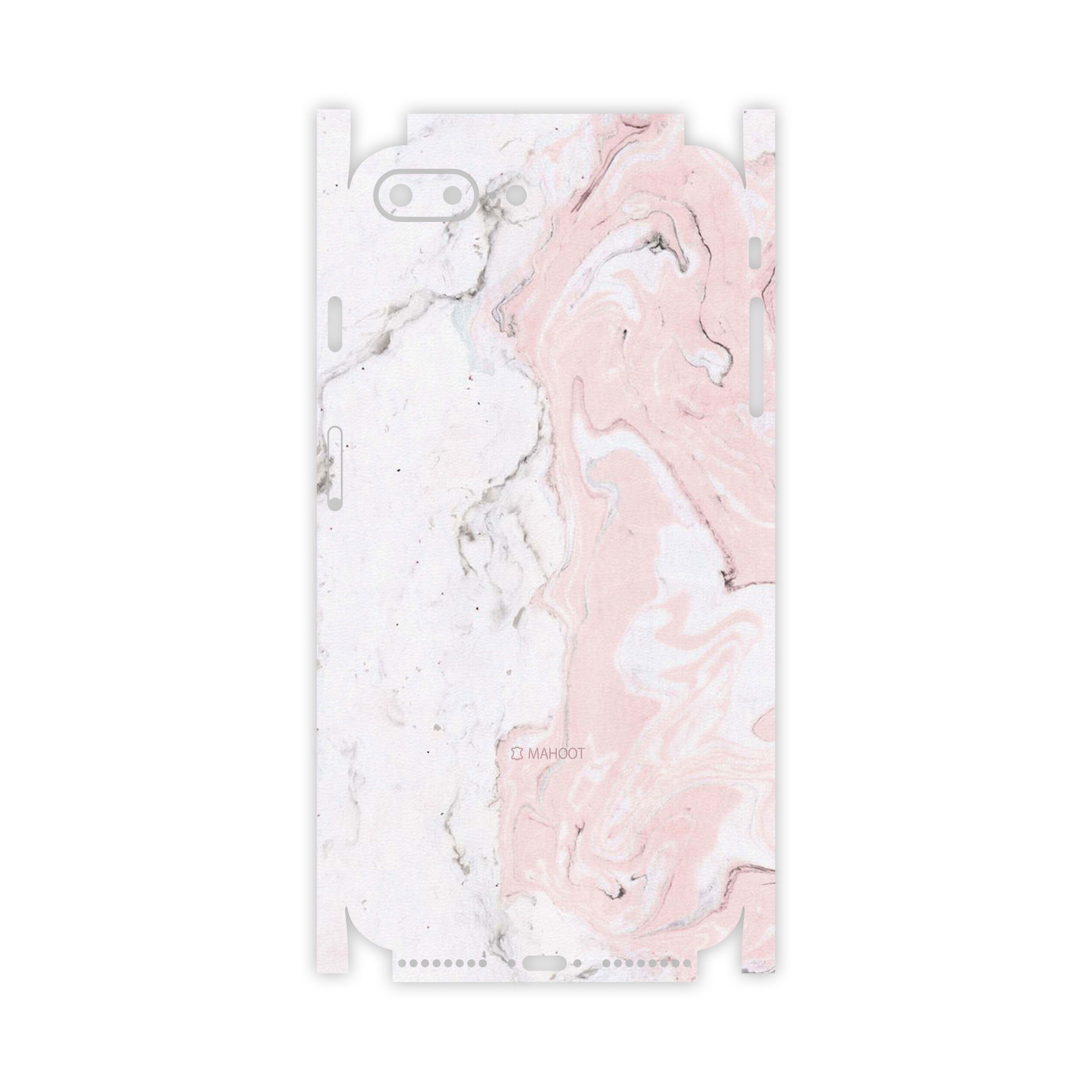 برچسب پوششی ماهوت مدل Blanco-Pink-Marble-FullSkin مناسب برای گوشی موبایل اپل iPhone 7 Plus