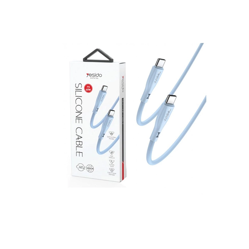 کابل دوسر تایپ سی YESIDO CA152 60W - یاسین کامپیوتر
