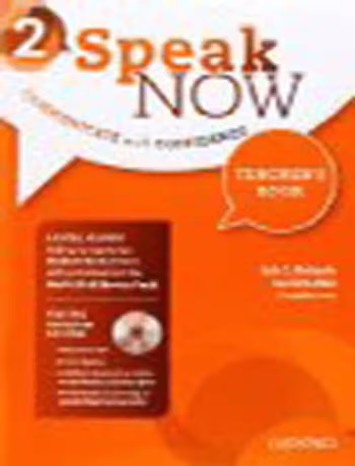 Speak Now 2 Teachers book