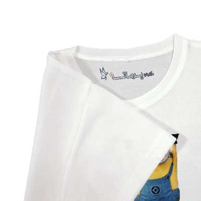 تی شرت بچگانه  پرمانه طرح مینیون کد pmt.450