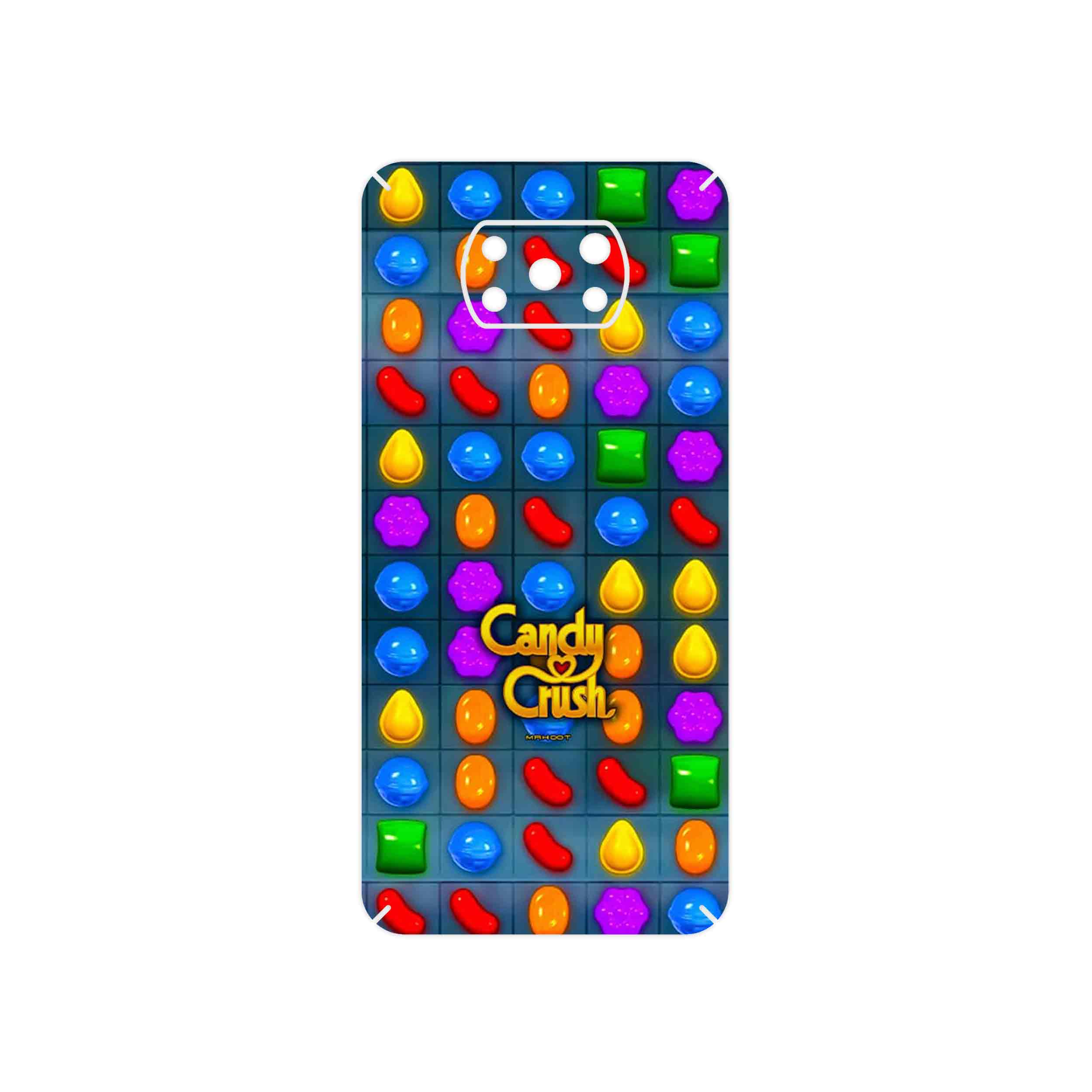 برچسب پوششی ماهوت مدل Candy Crush Game Series مناسب برای گوشی موبایل شیائومی Poco X3 NFC