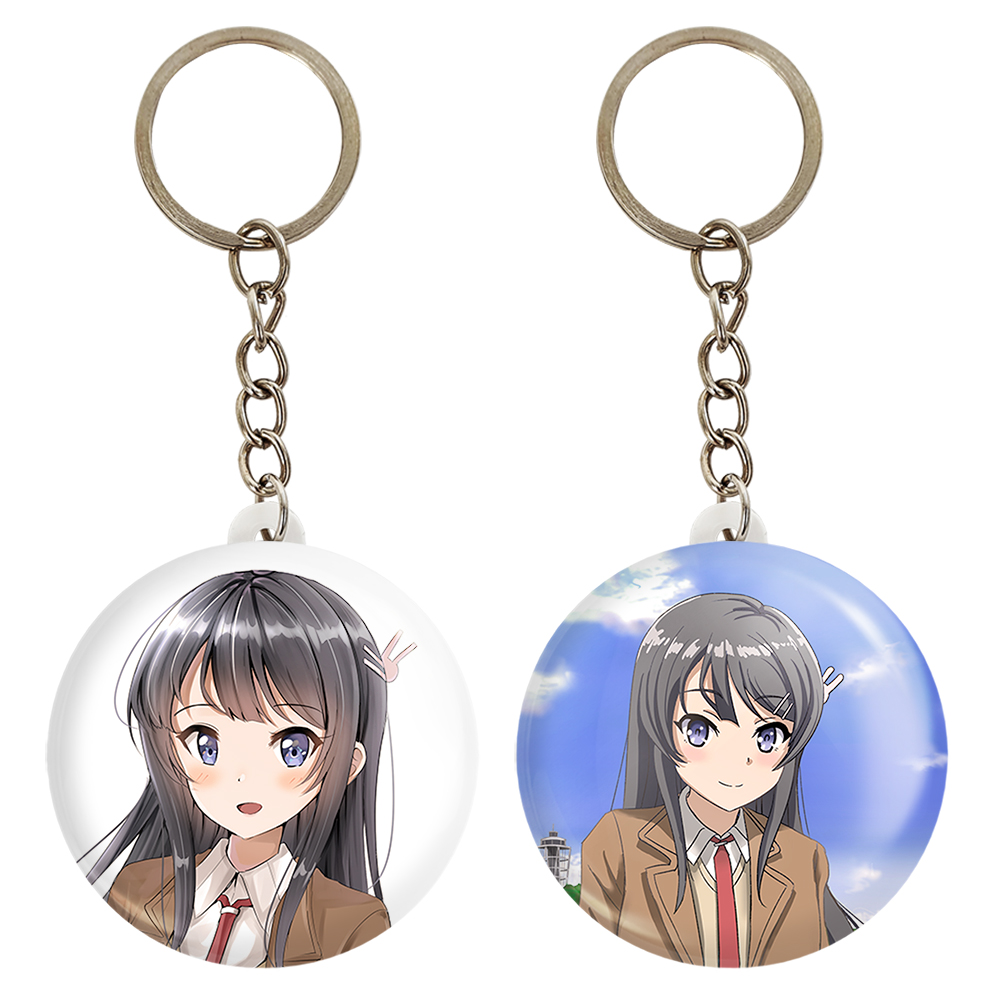 جاکلیدی خندالو مدل مای انیمه بانی گرل سنپای کد 1641816415 مجموعه 2 عددی