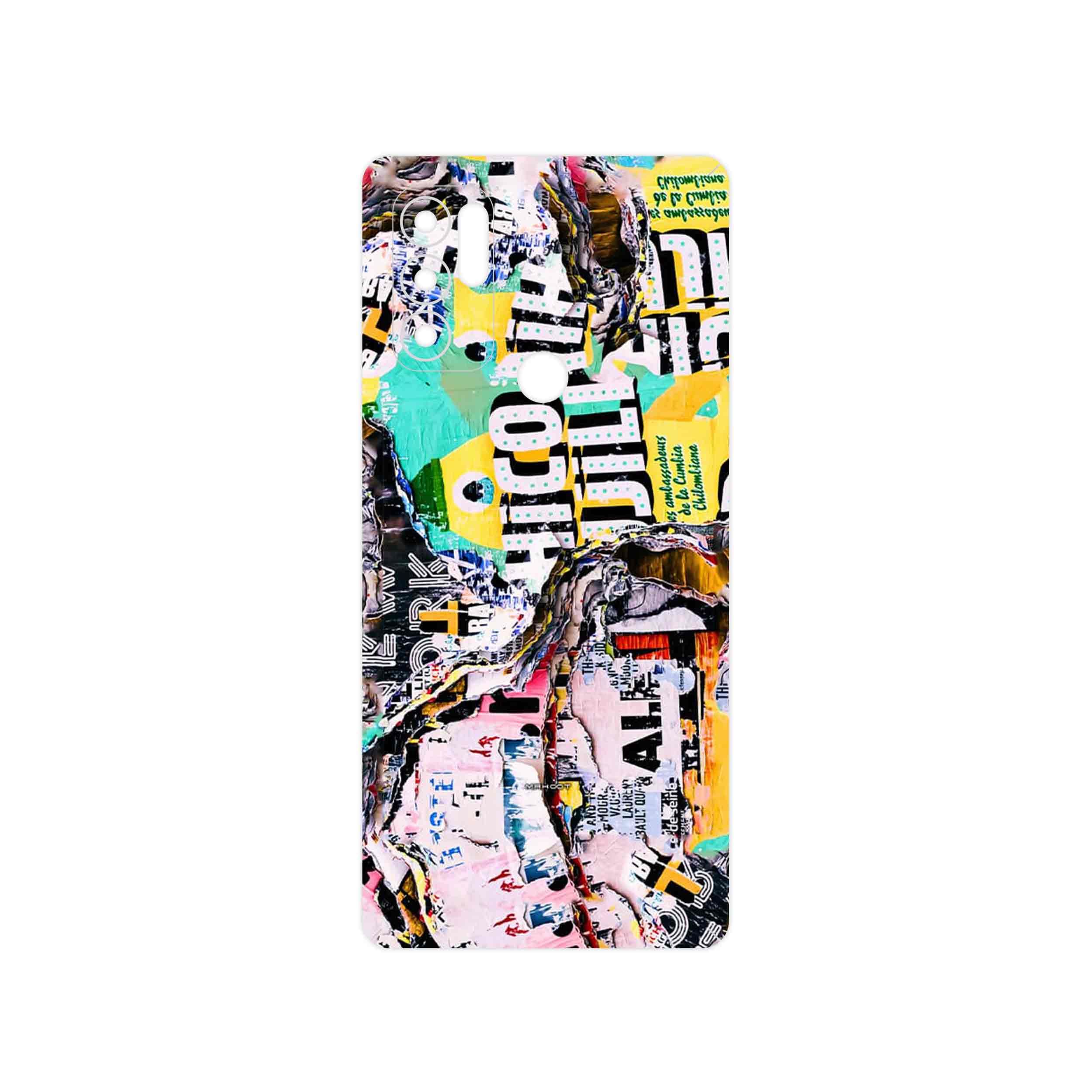 برچسب پوششی ماهوت مدل Collage of Teared Paper مناسب برای گوشی موبایل موتورولا Moto G60S