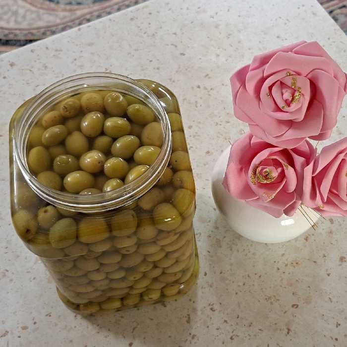 زیتون جنگلی(نخودی،بادامی) درجه یک طارم 1 کیلوگرم خالص مامین