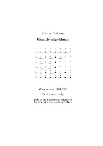 خرید و دانلود نسخه کامل کتاب Parallele Algorithmen 002