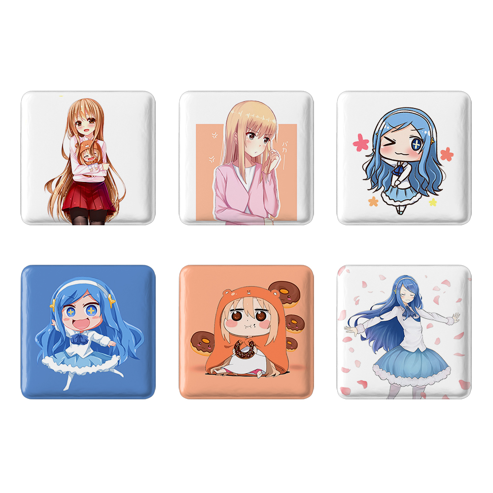 پیکسل خندالو مدل انیمه اوماروچان Umaru Chan کد 1043A مجموعه 6 عددی