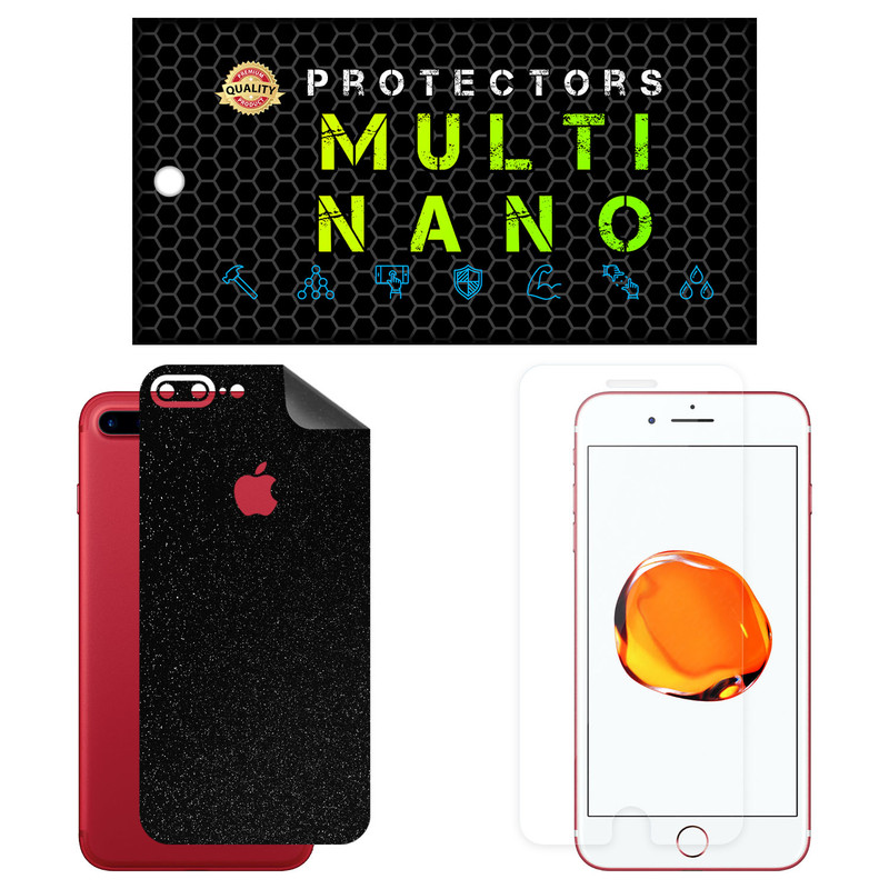 محافظ صفحه نمایش مولتی نانو مدل X-SFG مناسب برای گوشی موبایل اپل iPhone 7 Plus به همراه برچسب پوششی | کالا برتری