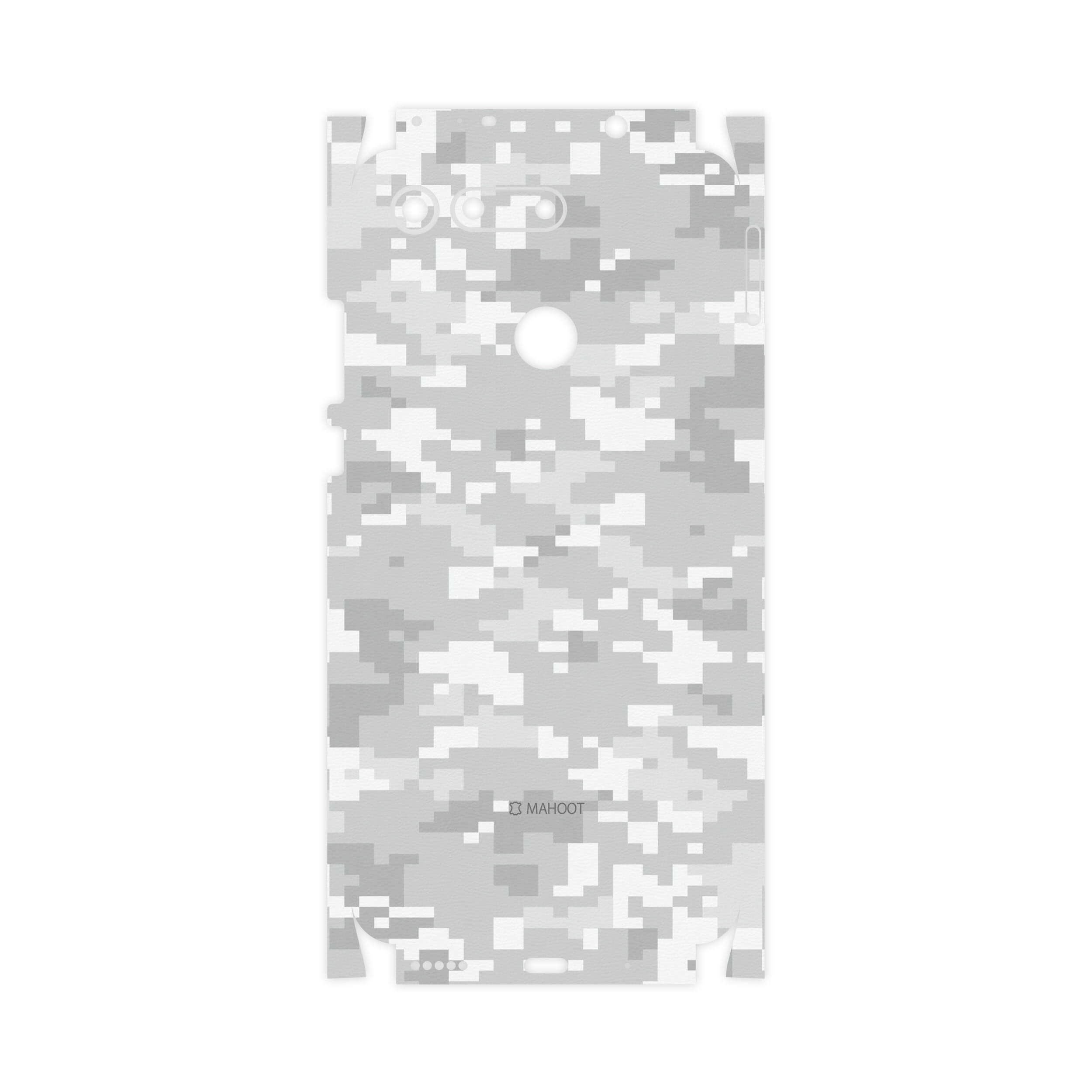 برچسب پوششی ماهوت مدل Army-Snow-Pixel-FullSkin مناسب برای گوشی موبایل آنر View 20