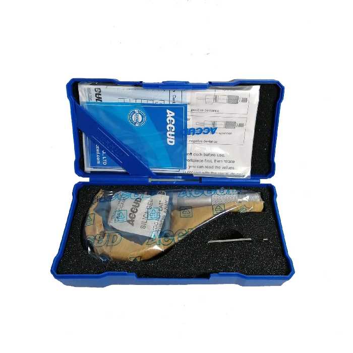  میکرومتر خارج سنج آکاد مدل 01-001-321 گستره 25 - 0 میلی متر