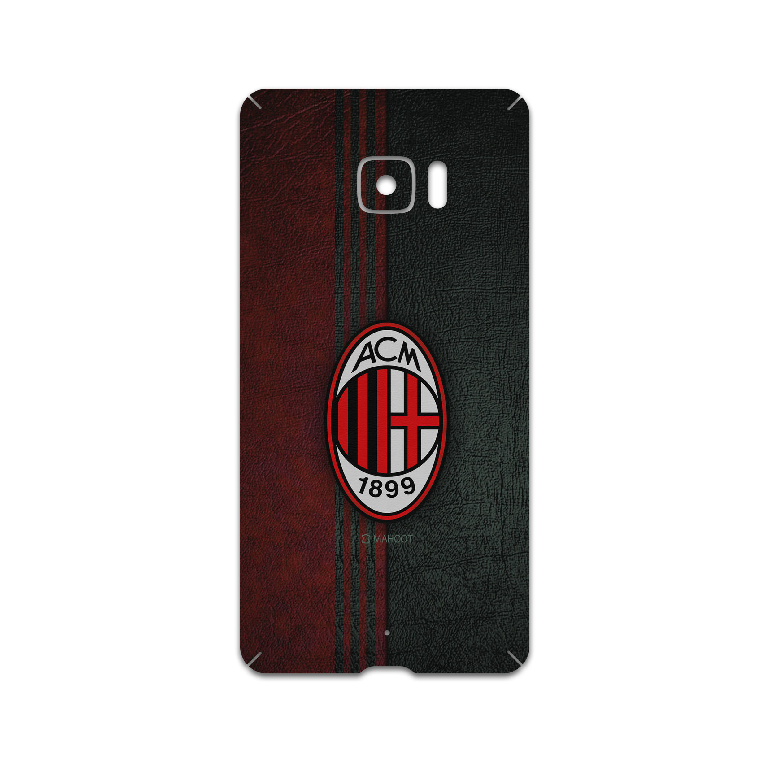 برچسب پوششی ماهوت مدل AC-Milan-FC مناسب برای گوشی موبایل اچ تی سی U Ultra