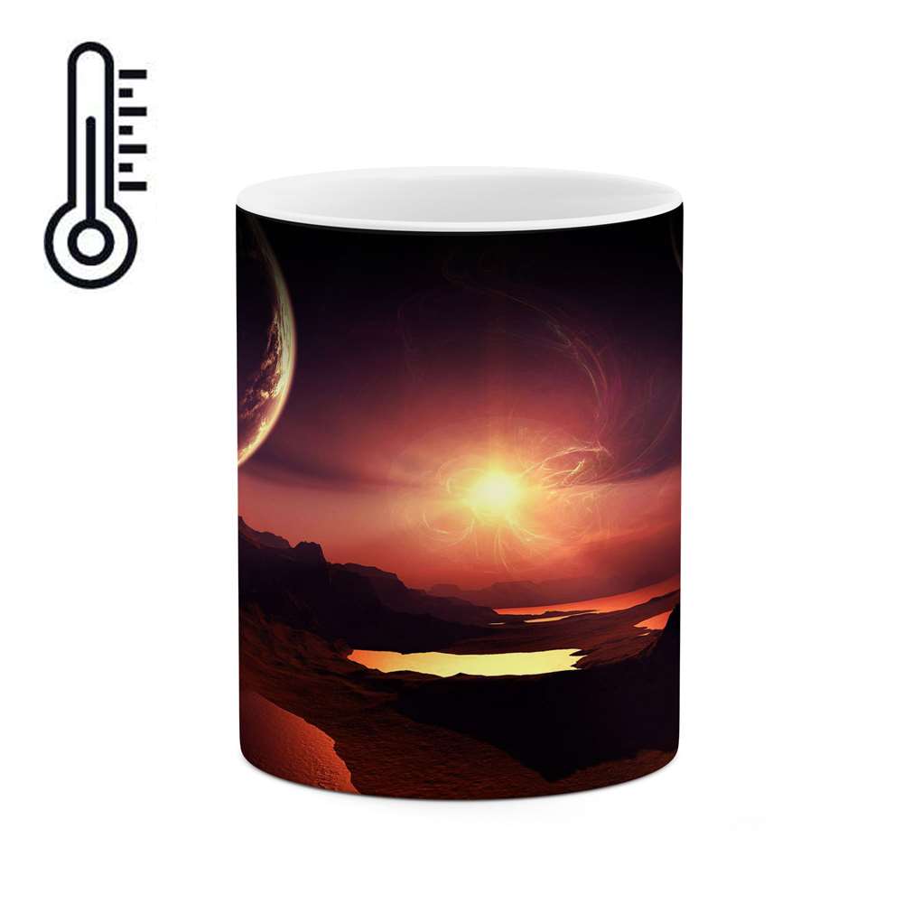 ماگ حرارتی کاکتی طرح انیمه مدل mgh17559