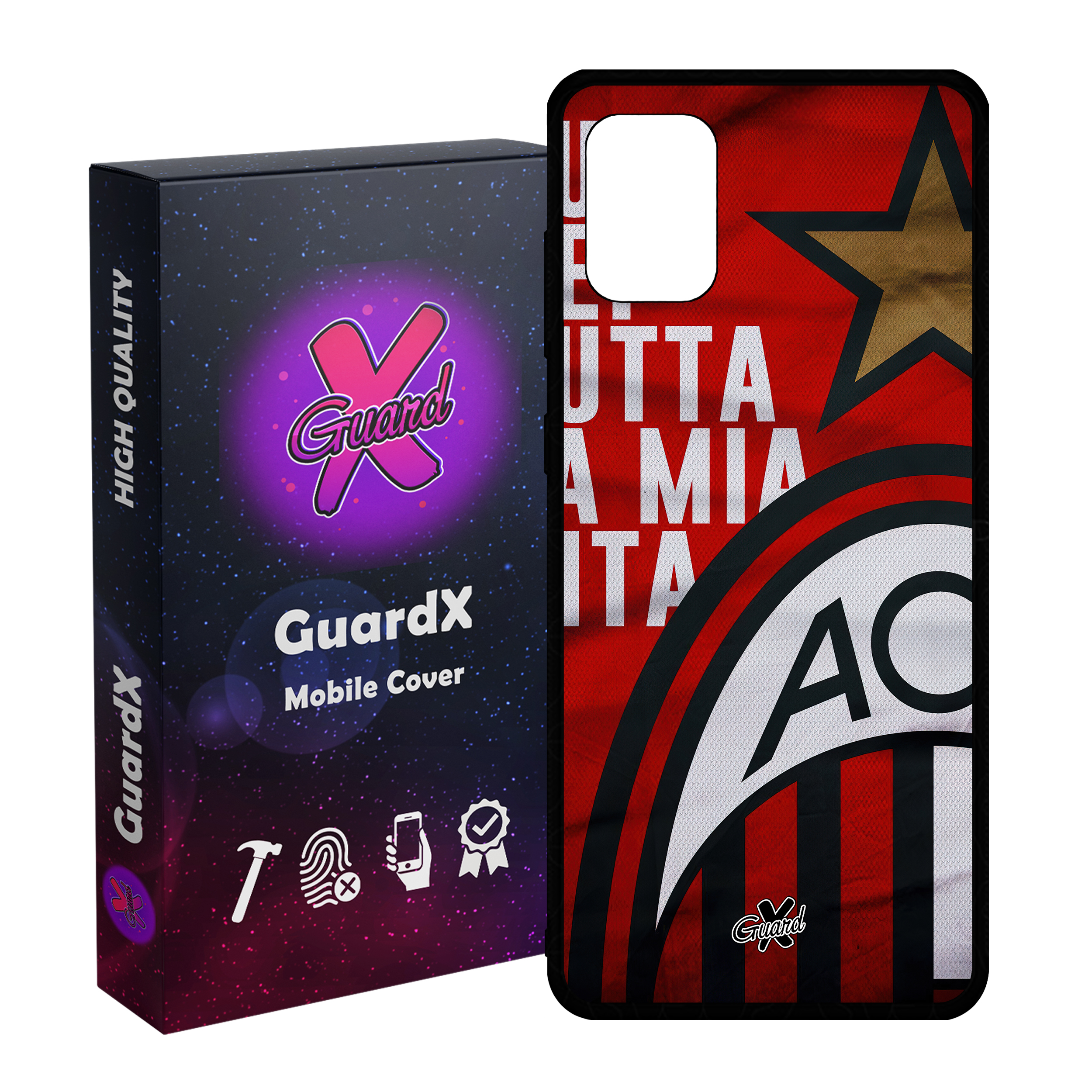 کاور گارد ایکس طرح آث میلان مدل Glass10453 مناسب برای گوشی موبایل سامسونگ Galaxy A31