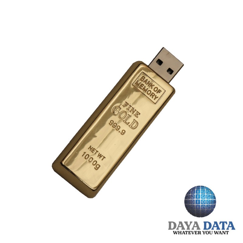 فلش مموری فانتزی  دایا  دیتا طرح شمش طلا   مدل ME1001-3 ظرفیت 32GB -USB2 