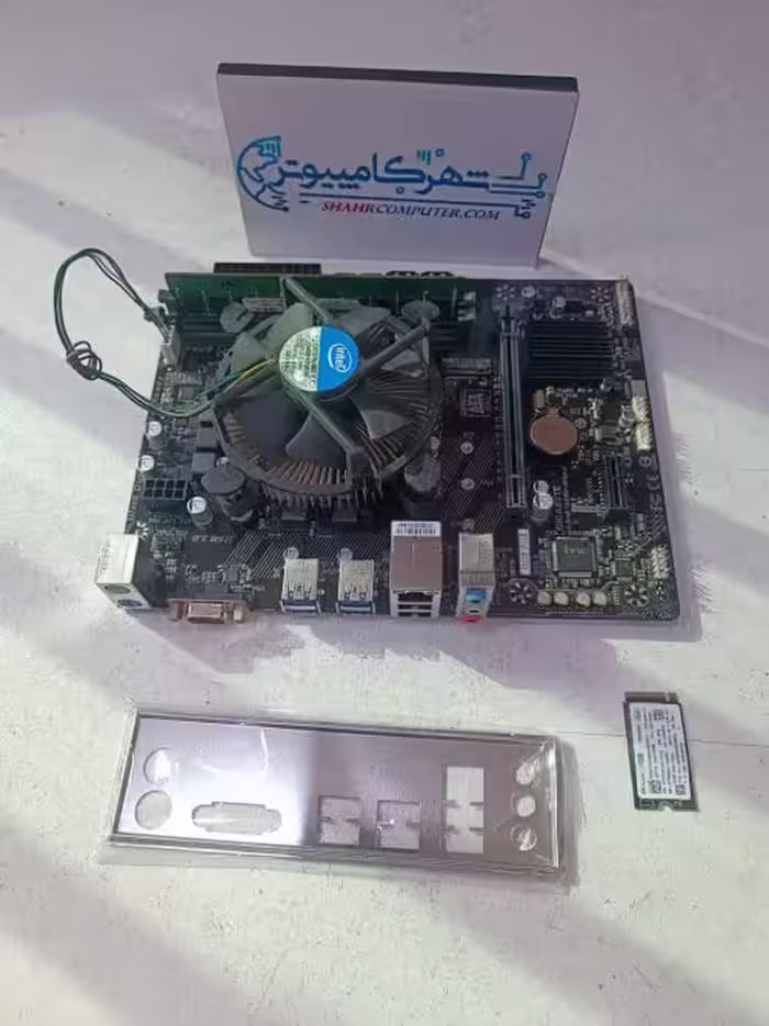 باندل ASUS H110M و i3 7100 و 4 گیگ رم و SSD 256G و فن