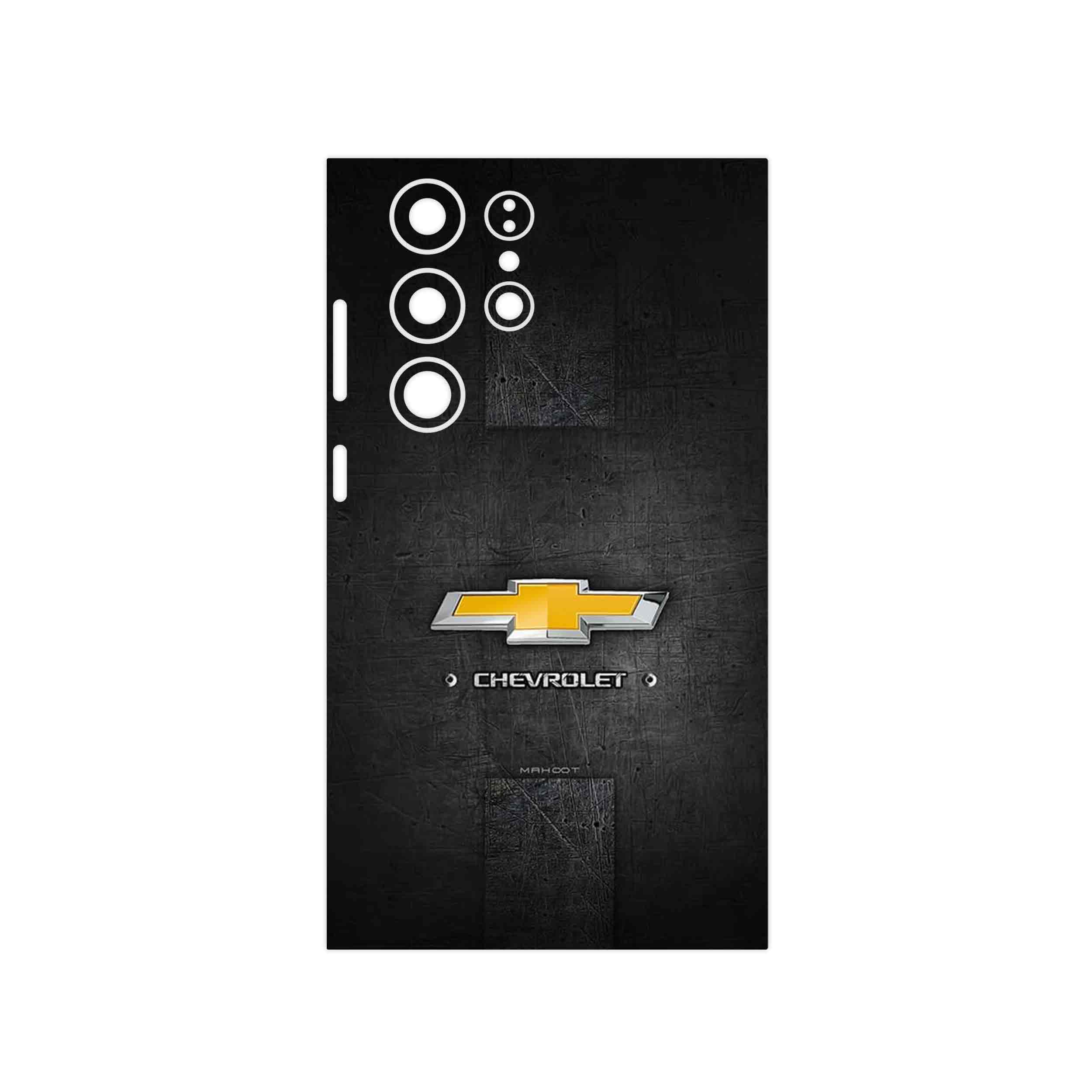 برچسب پوششی ماهوت مدل CHEVROLET_Logo مناسب برای گوشی موبایل سامسونگ Galaxy S23 Ultra