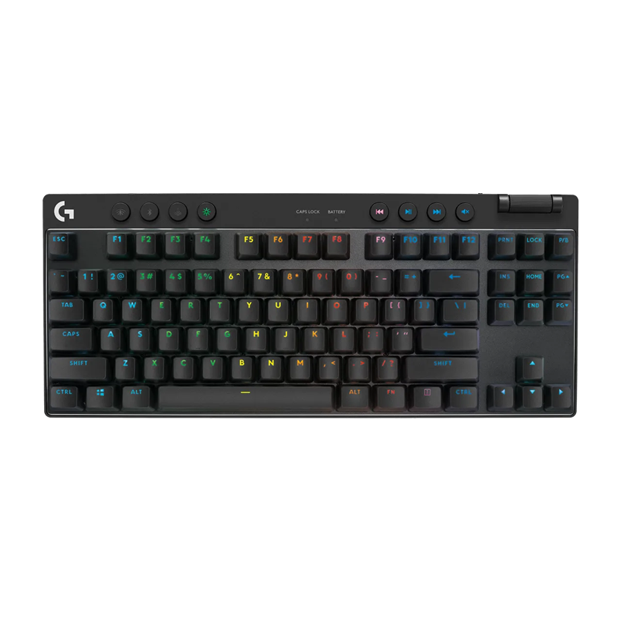 کیبورد بی سیم گیمینگ لاجیتک مدل PRO X TKL سوییچ Linear