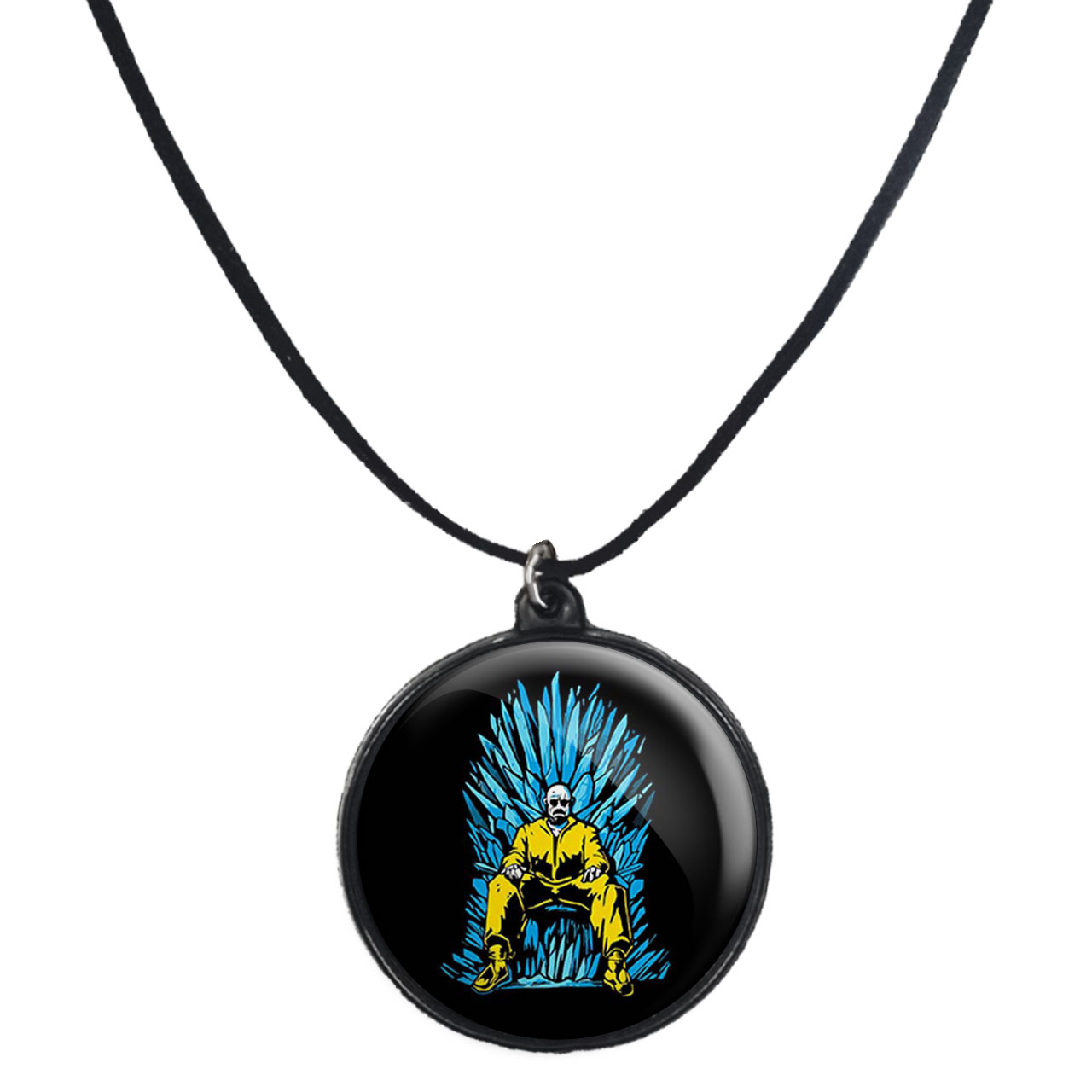 گردنبند پرمانه طرح بریکینگ بد کد pmb.7805 مدل دو طرفه