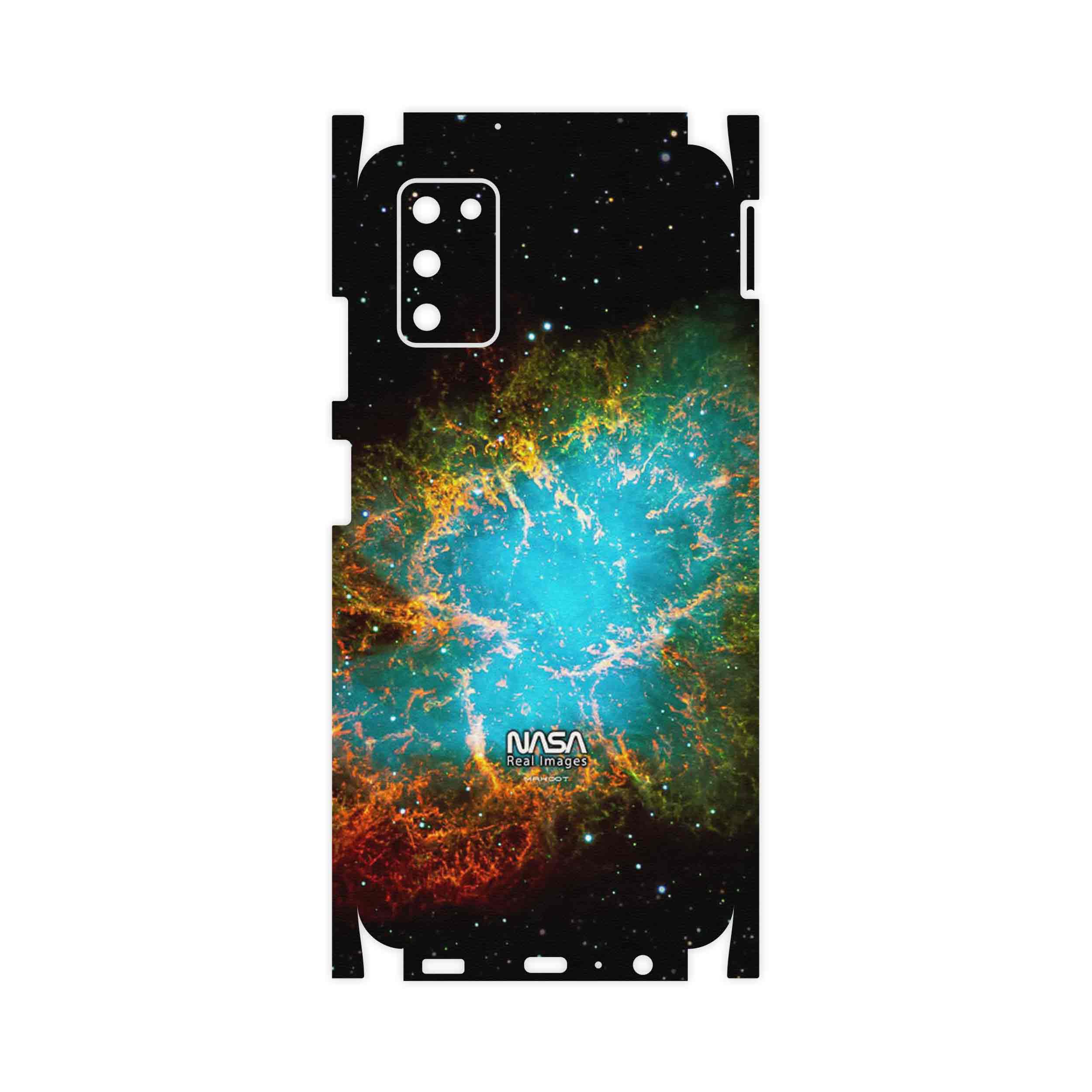 برچسب پوششی ماهوت مدل Universe b NASA 9-FullSkin مناسب برای گوشی موبایل سامسونگ Galaxy A03S