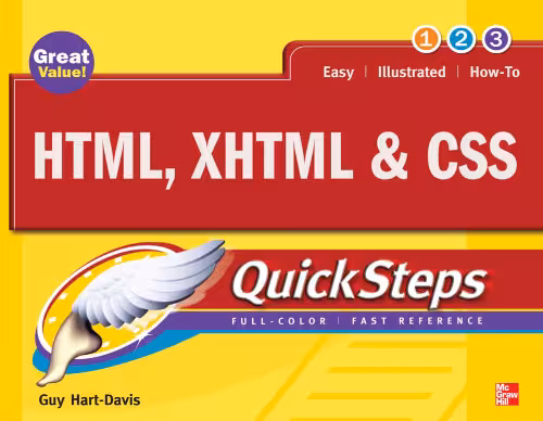 خرید و دانلود نسخه کامل کتاب HTML, XHTML &amp; CSS QuickSteps