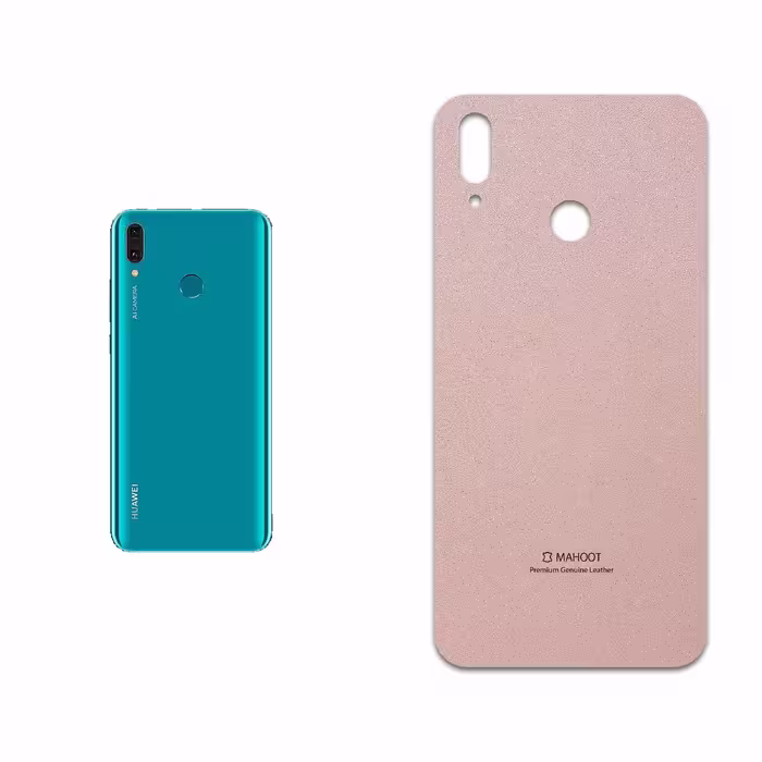 برچسب پوششی ماهوت مدل Rose Gold Leather مناسب برای گوشی موبایل هوآوی Y9 2019