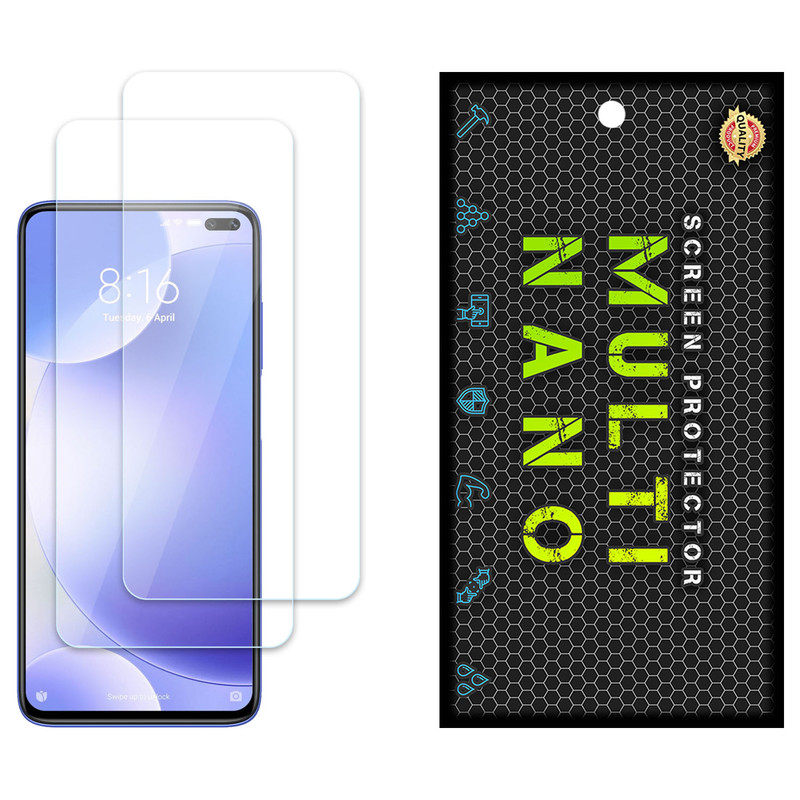 محافظ صفحه نمایش مولتی نانو مدل X-S2N مناسب برای گوشی موبایل شیائومی Poco X2 بسته دو عددی | کالا برتری