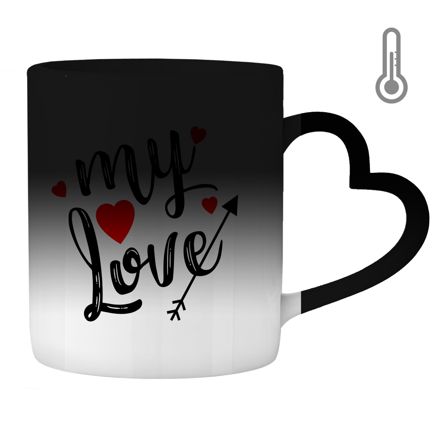  ماگ حرارتی طرح مای لاو کد 500033