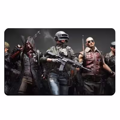 ماوس پد مخصوص بازی طرح PUBG مدل MOUB-563