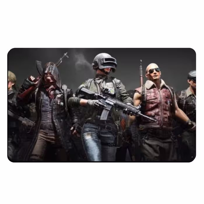 ماوس پد مخصوص بازی طرح PUBG مدل MOUB-563