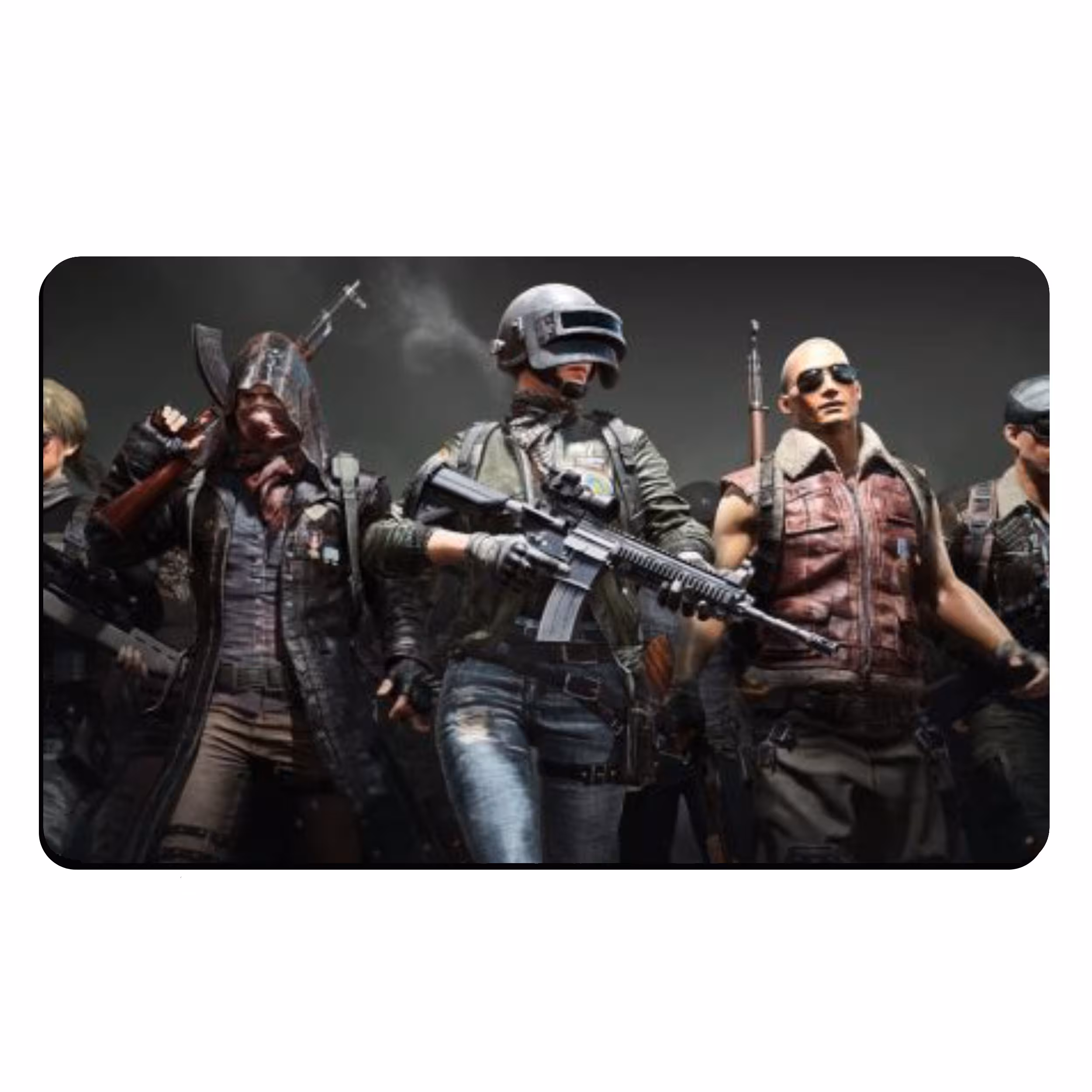 ماوس پد مخصوص بازی طرح PUBG مدل MOUB-563