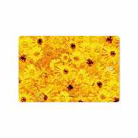 برچسب پوششی ماهوت مدل Yellow-Flower مناسب برای تبلت سامسونگ Galaxy Tab S3 9.7 2017 T820