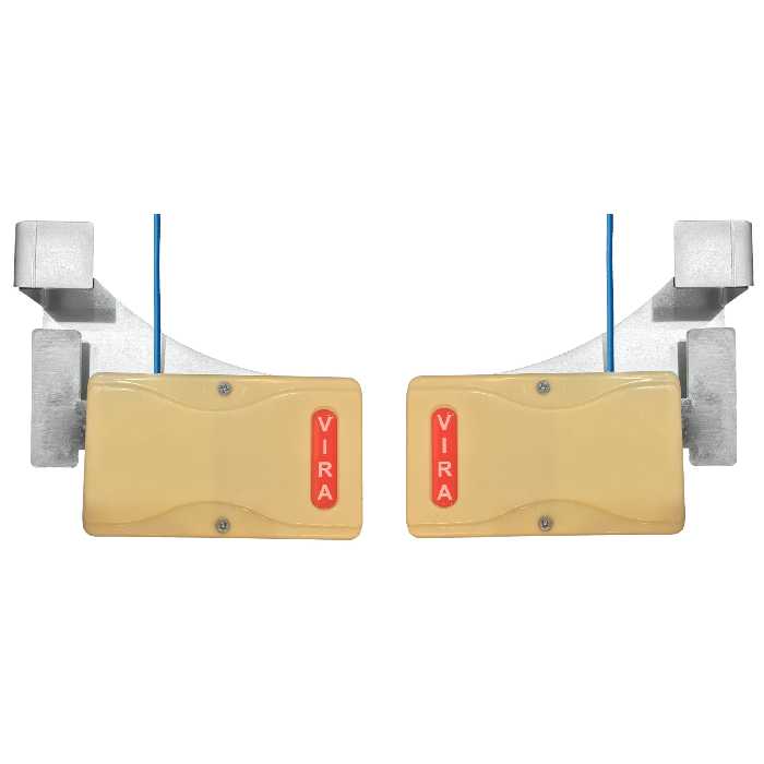 قفل کرکره پارکینگ ویرا مدل V01 مجموعه دو عددی