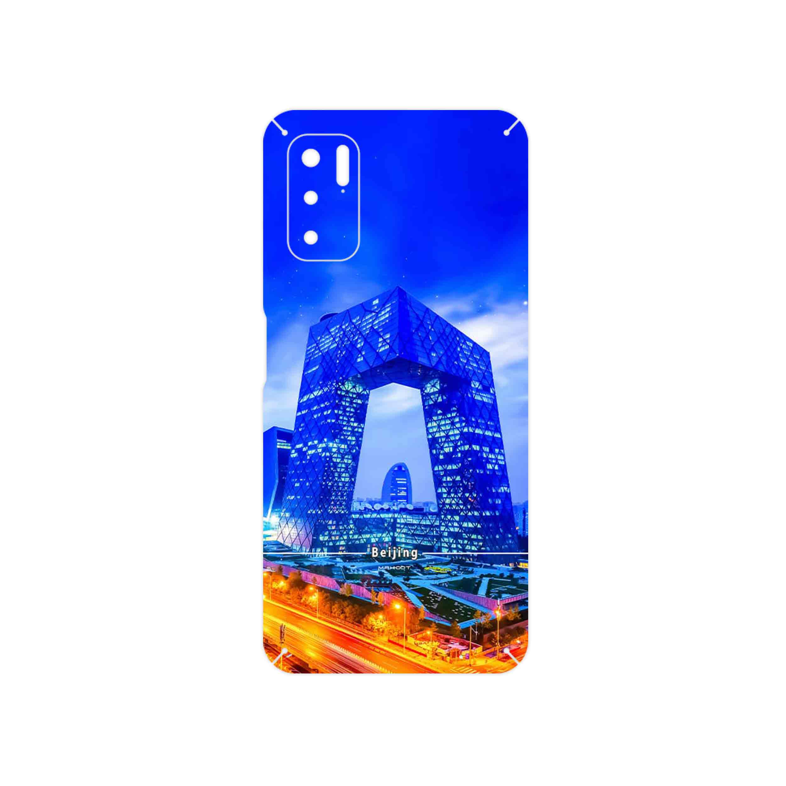 برچسب پوششی ماهوت مدل Beijing city مناسب برای گوشی موبایل شیائومی Redmi Note 10 5G
