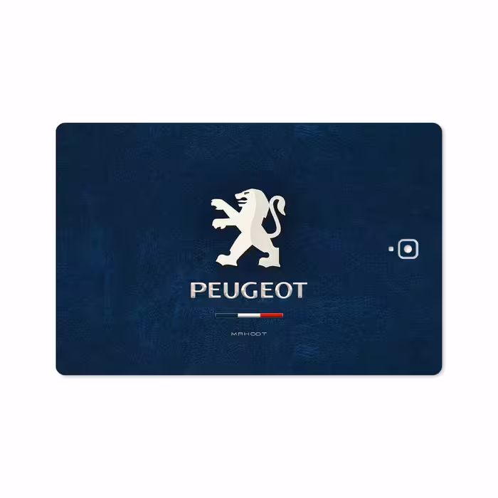 برچسب پوششی ماهوت مدل Peugeot-Logo مناسب برای تبلت سامسونگ Galaxy Tab S4 10.5 2018 T835