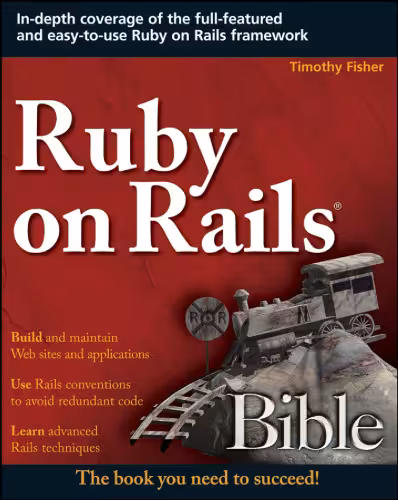 خرید و دانلود نسخه کامل کتاب Ruby on rails bible