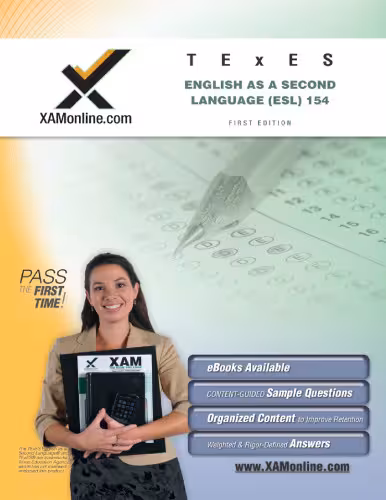 خرید و دانلود نسخه کامل کتاب TExES English as a Second Language (ESL) 154 (XAM TEXES)