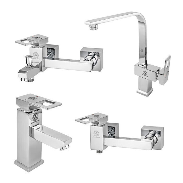 ست شیرآلات قهرمان مدل فلت