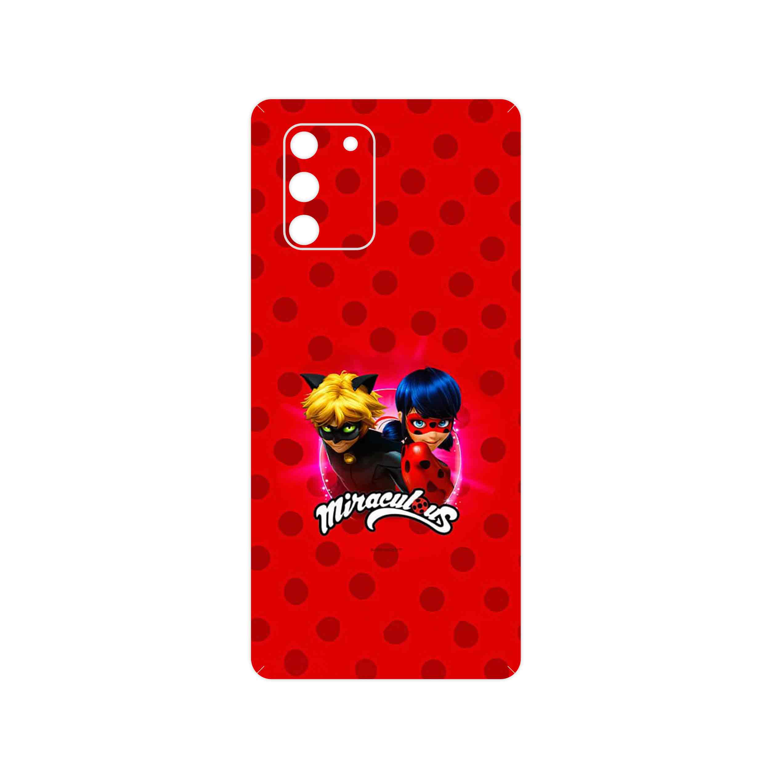برچسب پوششی ماهوت مدل Ladybug and Cat Noir مناسب برای گوشی موبایل سامسونگ Galaxy S10 Lite
